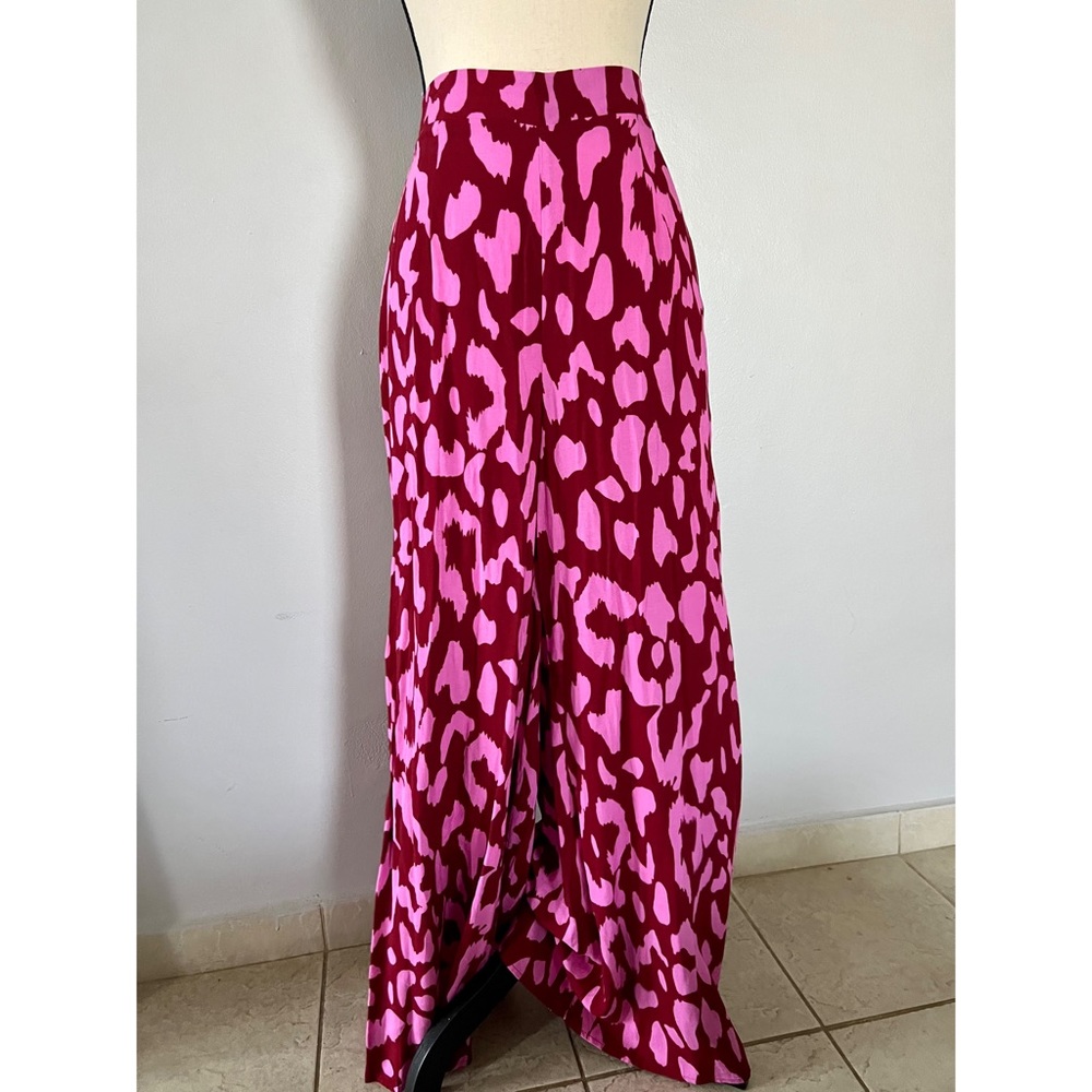 Pink palazzo pants